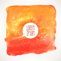 orange watercolor background N33