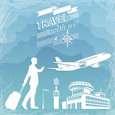 Airport Vintage Clip-art N2