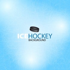 Ice Hockey background - Vector illustration
