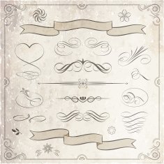 Calligraphic and Decorative Elements Collection