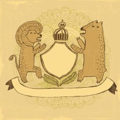 Lion-bear crest N2