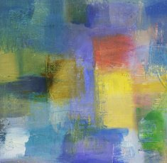 Abstract Textured Oil Painting N2