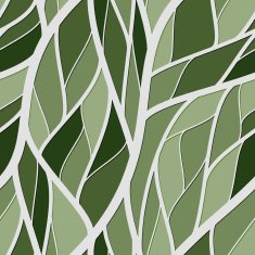 3d seamless forest wallpaper pattern N2