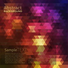Multicolored mosaic background N159