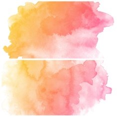 Set of Colorful water color painting background N645