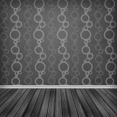 Empty room interior with wallpaper High resolution texture bac N38