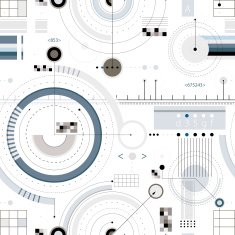 Engineering draft seamless pattern