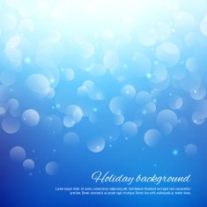 Blue abstract background with bokeh N3