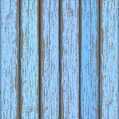 Light-blue old wooden fence