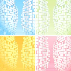 Contemporary abstract background Vector Illustration