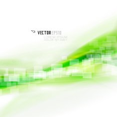 Abstract smooth green flow background Vector illustration N3