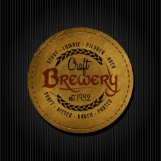 Retro Styled Beer Label N63