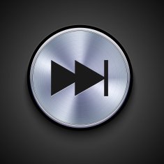 vector metal icon on gray background Eps10 N61