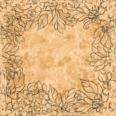 vintage floral background N57