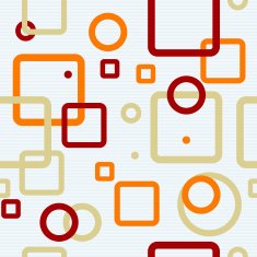 1-credit seamless geometric (vector)