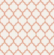 seamless islamic mesh scribble pattern N2