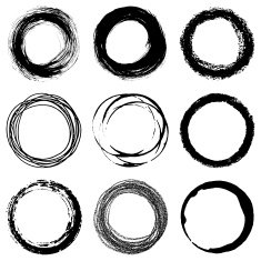 Circles design elements N2