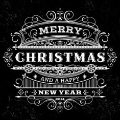 Vintage Christmas Sign