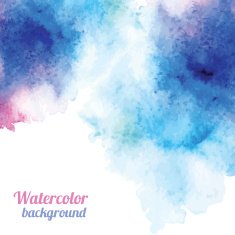 Watercolor background Vector illustration N6