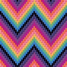 Herringbone Pattern Multi N2