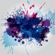 Abstract background with blots N3
