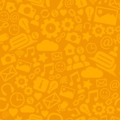 Information symbols seamless pattern background