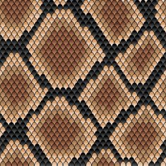 Brown snake seamless pattern N2