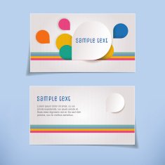 Modern business card N10