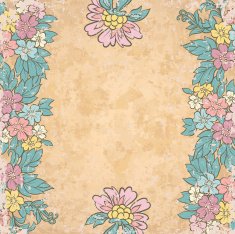 vintage floral background N58