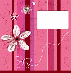 Grunge pink flower background N2