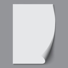 Empty paper sheet N8