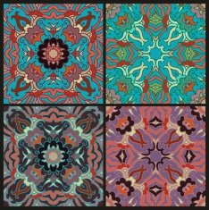 Set of azulejo designs N2