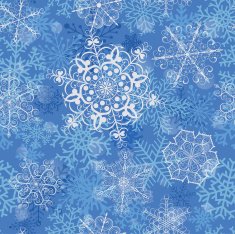 Christmas seamless pattern with snowflakes N8