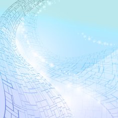 Abstract glowing wavy background N6