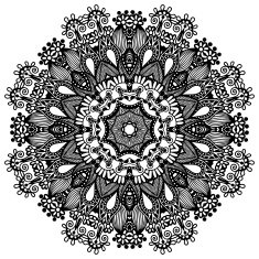 Circle ornament N60