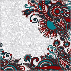 ornate floral pattern N59