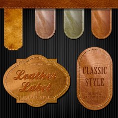 Retro styled labels N7