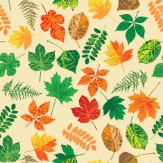Seamless leaf pattern N84