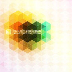 Multicolored mosaic background N160
