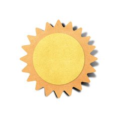 Weather grunge recycled papercraft stick N24