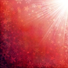 Vector Christmas Sunburst
