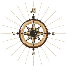 Grunge Compass N2