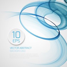 Wave smoke background Vector illustration N10