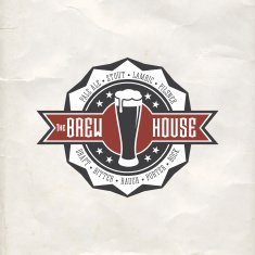 Retro Styled Beer Label N68
