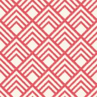 seamless red geometric mesh scribble pattern