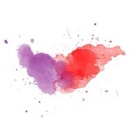 Colorful Water Color splash painting background N12