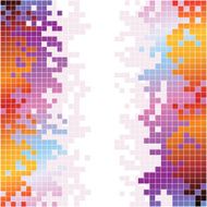 Abstract digital background with colorful pixels N2