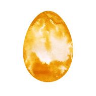 Watercolor Easter Egg N4