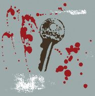 blood at the front door N2