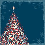 Retro Christmas Tree N3